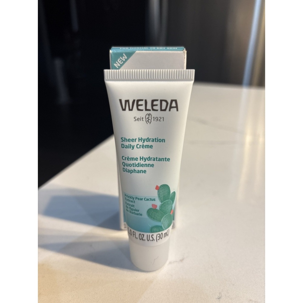 Weleda Sheer Hydration Daily Creme Prickly Pear Cactus Extract 1 fl oz